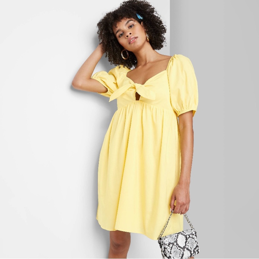 Wild Fable Poplin Sun Dress